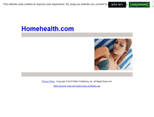 Tablet Screenshot of homehealth.com